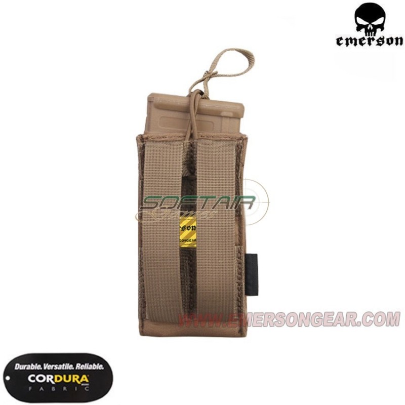 Single 5 56 Pistol Open Top Magazine Pouch Emerson Softair Games