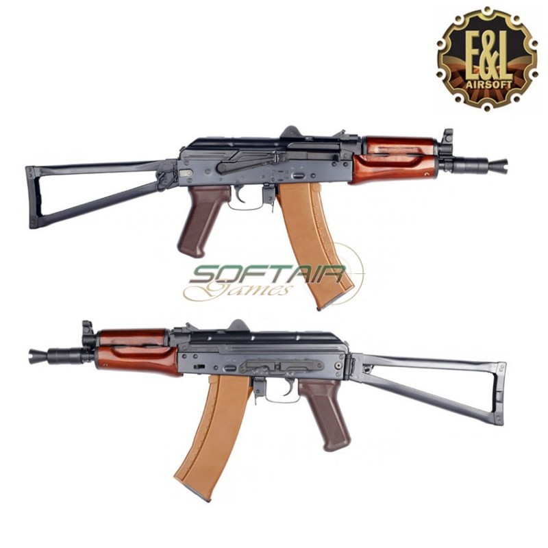 Electric Rifle Aeg Gen.2 Aks74un Platinum Version E&l Airsoft (el-a104