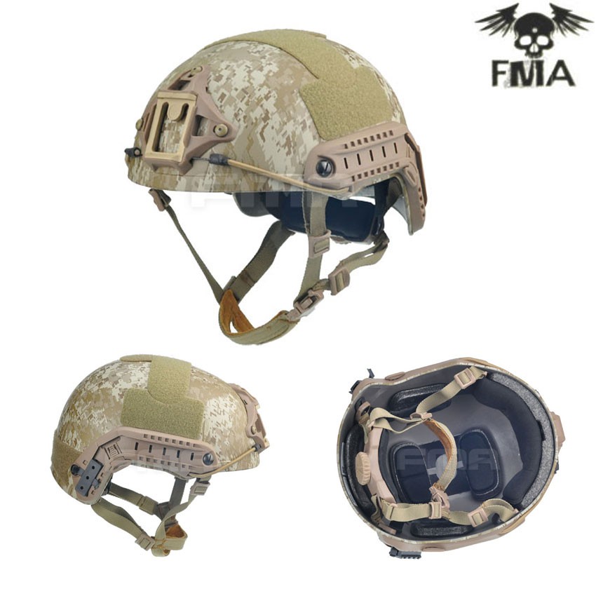 Elmetto Fast Ballistic High Cut Xp Digital Desert Fma Fma Tb960 Dd