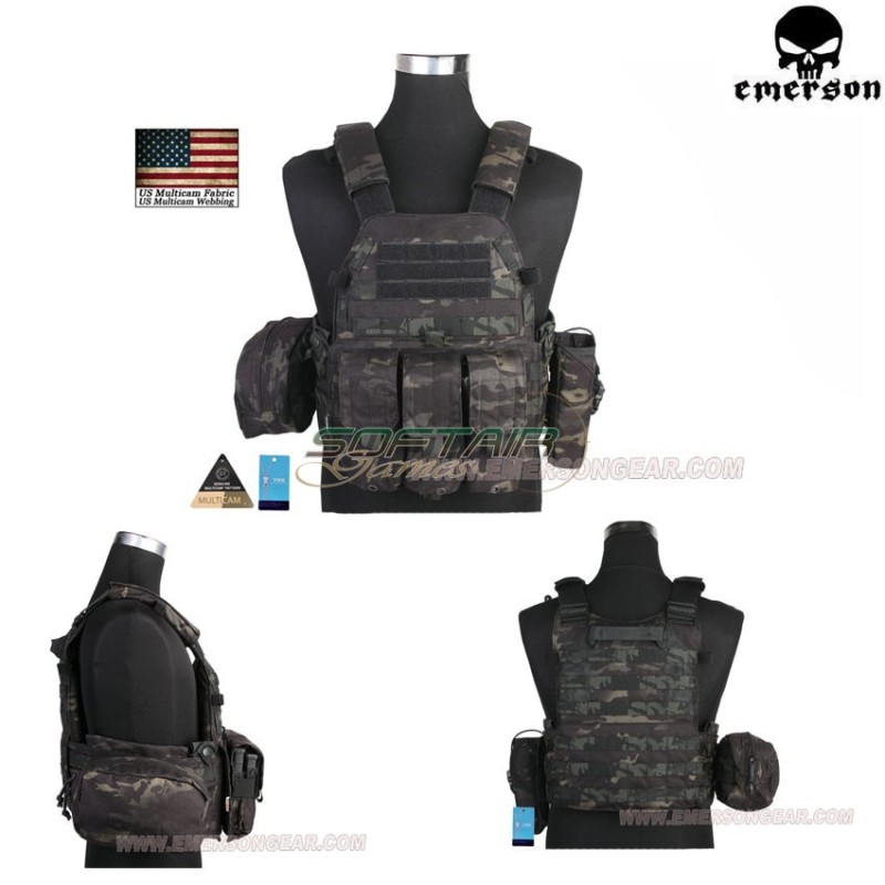 Lbt 6094a Style Plate Carrier Multicam® Tropic Genuine Usa Emerson