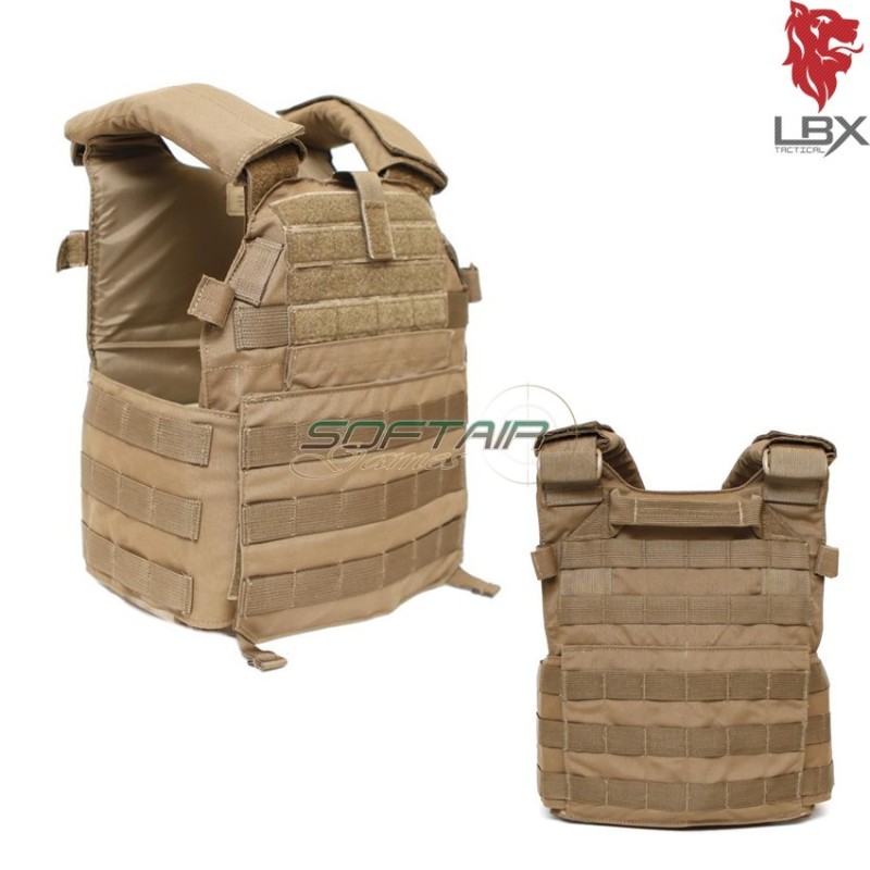 6094 Modular Plate Carrier Versione Short Coyote Brown Lbx Tactical